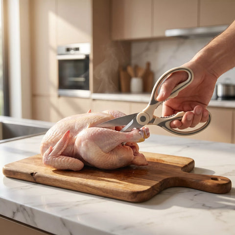 مقص مطبخ متعدد الاستخدامات AITOS مع غطاء أمان