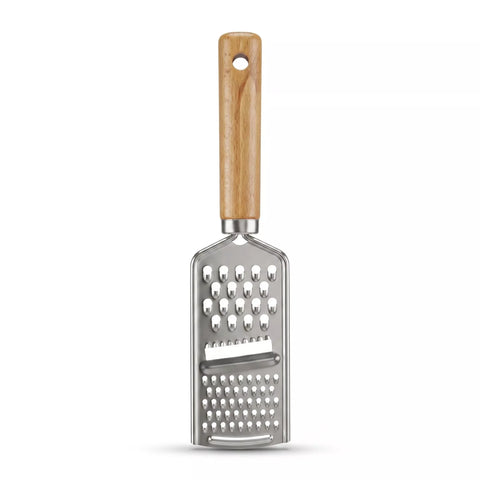 Stainless Steel Hand Grater with Wooden Handle
