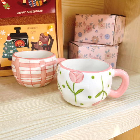 Ceramic Mug with Assorted Cute Designs – 300 ml Capacity