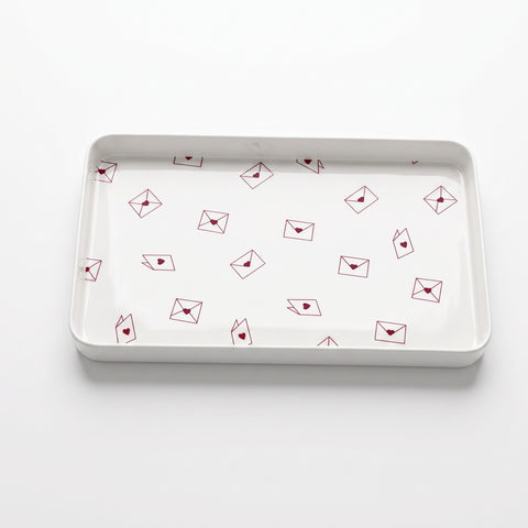 Romantic Melamine Serving Tray Set – 8 Pieces