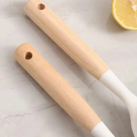 Wooden Handle Dish & Pot Brush – Strong Bristle Scrubber for Dishes, Pans & Sink