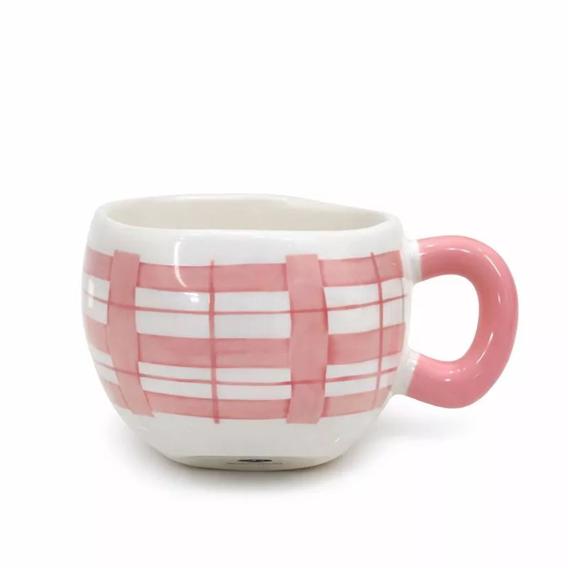 مج سيراميك سحابة وردي مع مقبض – Ceramic mug pink cloud with handle