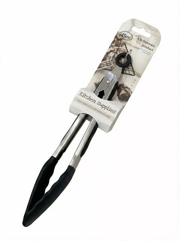 مساكة مطبخ استانلس ستيل مع مقبض مريح وثبات عالي – Stainless Steel Kitchen Tongs Ergonomic Grip Silicone Tips