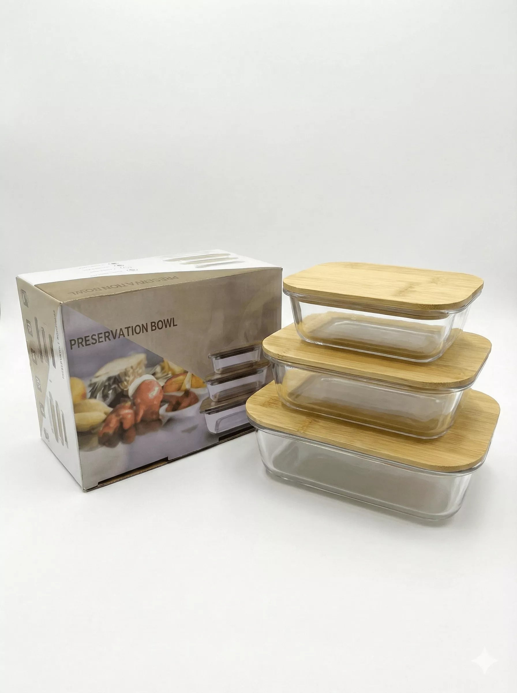 علب بيركس بغطاء خشب مع العلبة الأصلية – عرض كامل للطقم