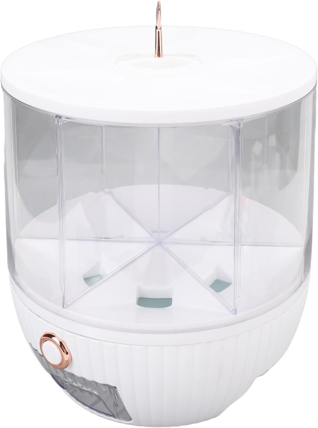 6 أقسام منفصلة داخل موزّع الحبوب – تنظيم مثالي لمختلف الأنواع