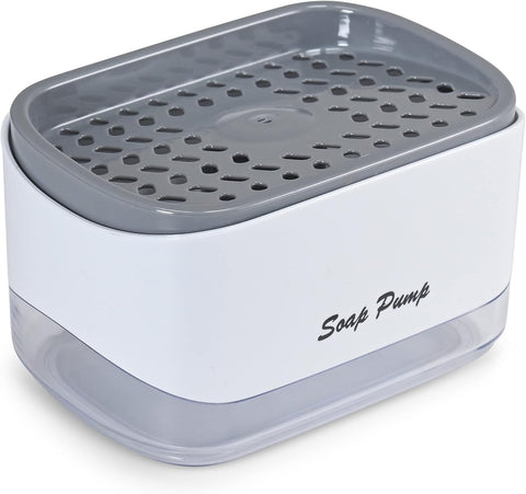 ديسبنسر صابون بمكان إسفنجة – مع إسفنجة تنظيف