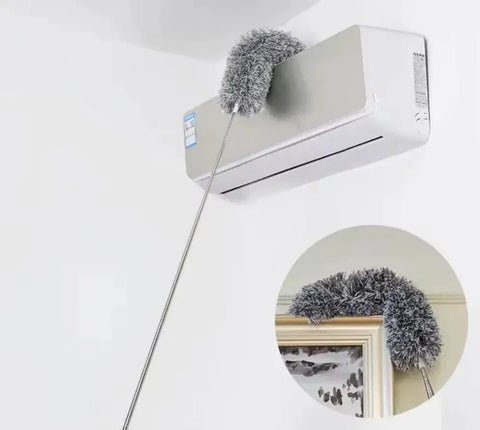 Extra Long Extendable Dust Mop – 2.8m Telescopic Cleaning Duster