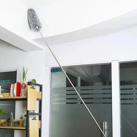 Extra Long Extendable Dust Mop – 2.8m Telescopic Cleaning Duster