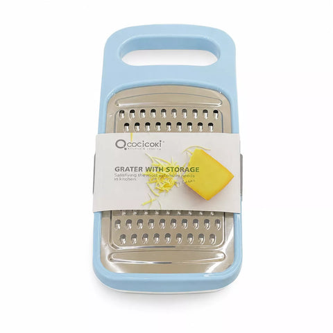 QCOCICOKI Grater with Storage Container