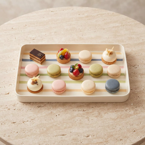 Melamine Serving Tray Set – 8 Pieces