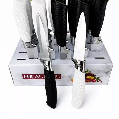 سكينة مطبخ متوفرة باللون الأبيض والأسود – Kitchen knife available in white and black colors