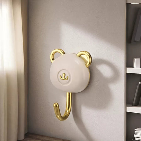 علاقات حائط باندا 4 قطع بلون روز جولد – شكل باندا ديكوري