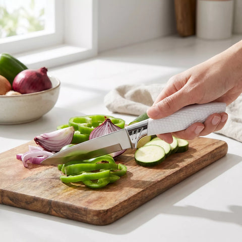 Kitchen Knife with Ergonomic Handle – Precision Cutting