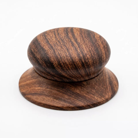 Round Pot Lid Handle – Wood Finish