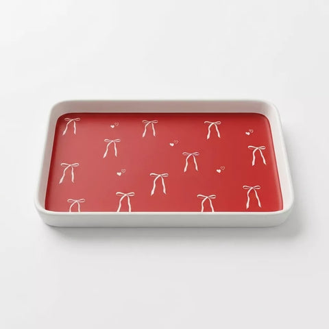 Romantic Melamine Serving Tray Set – 8 Pieces